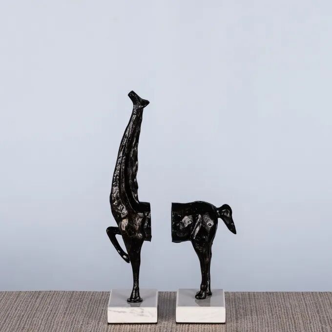 Make The Change (black) Metal & Marble Home Decor