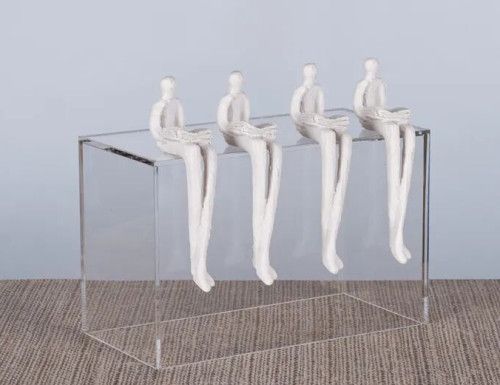 Makers & Takers (white) Resin & Acrylic Home Decor