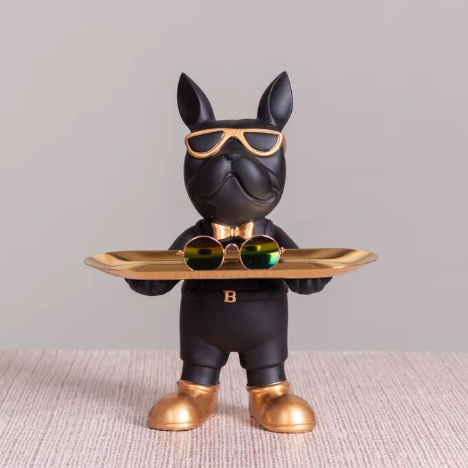Swag Life (Black, Gold) Home Decor Tray