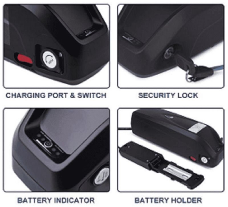 Yati Electric Cycle Lithium-ion Battery 36V 15Ah