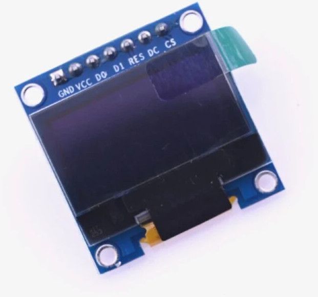 0.96” Monochrome OLED Display (SSD1306)