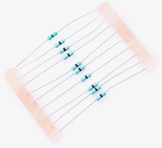0 Ohm, 1/4 Watt Resistor With 1% Tolerance (Pack Of 10)