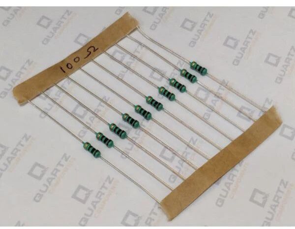 100 Ohm, 1/4 Watt Resistor With 5% Tolerance (Pack Of 10)
