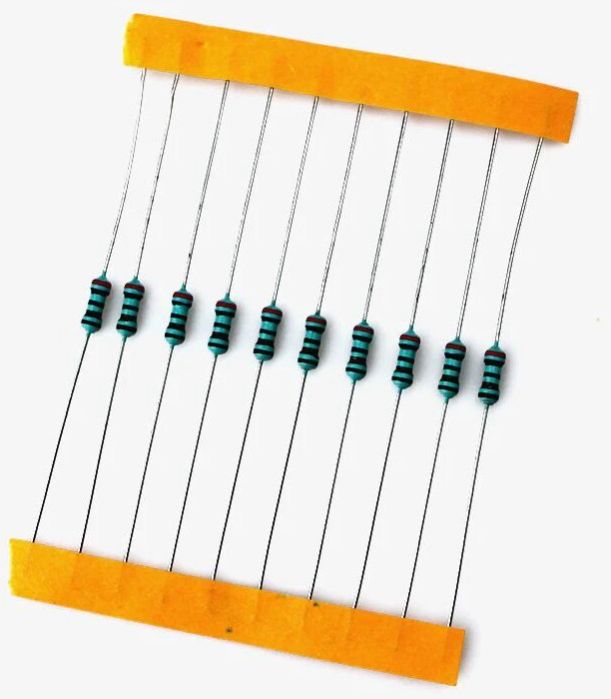 2K Ohm, 1/4 Watt Resistor With 1% Tolerance (Pack Of 10)