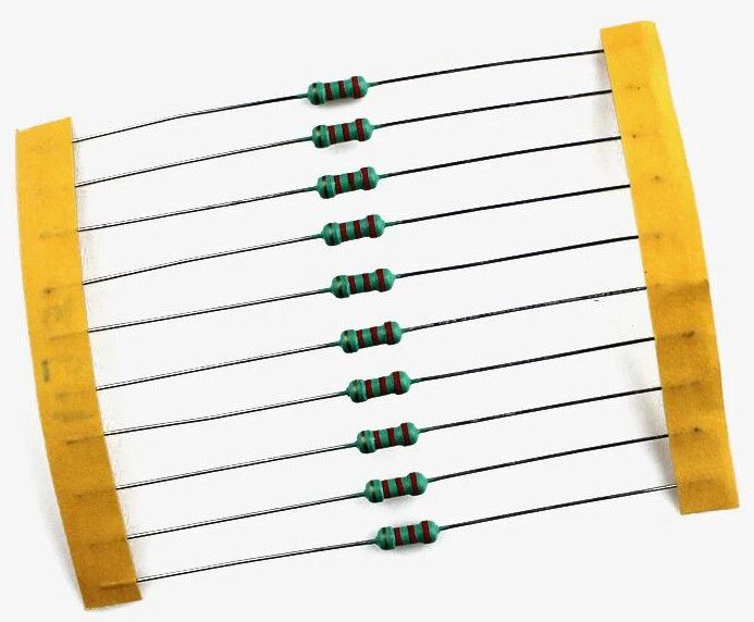 33K Ohm, 1/4 Watt Resistor With 5% Tolerance (Pack Of 10)