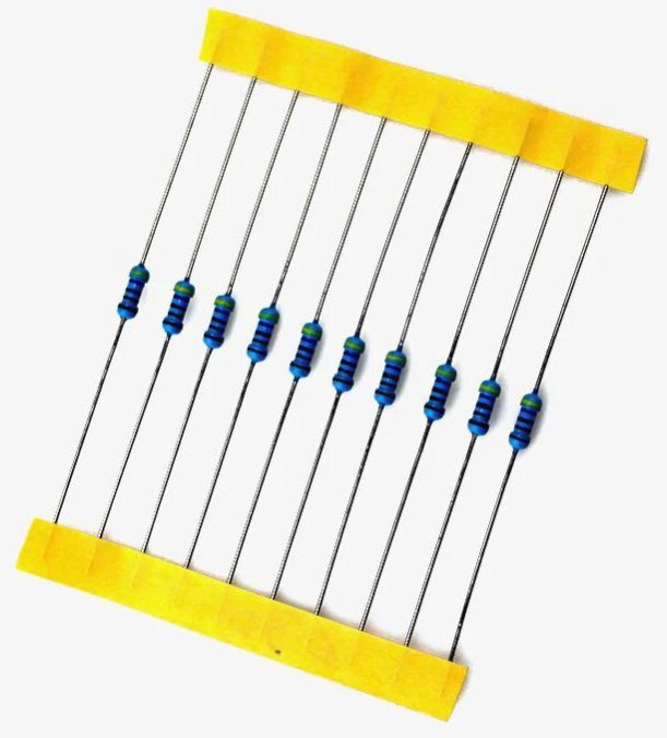 4.7K Ohm, 1/4 Watt Resistor With 1% Tolerance (Pack Of 10)