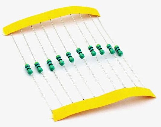 47 Ohm, 1/4 Watt Resistor With 5% Tolerance (Pack Of 10)