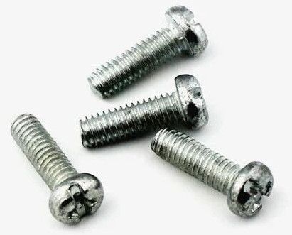 M4-12mm Bolt With Phillips Head (Mounting Screw) - Pack Of 4