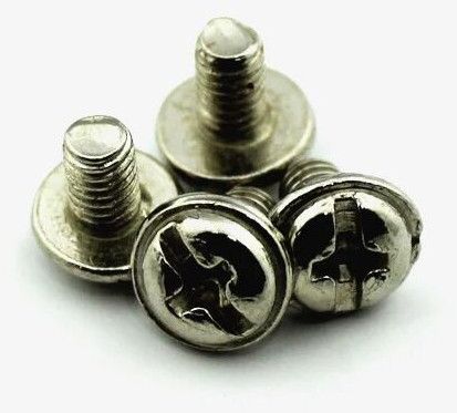 M4-6mm Bolt With Phillips Head (Mounting Screw For PCB) - Pack Of 4
