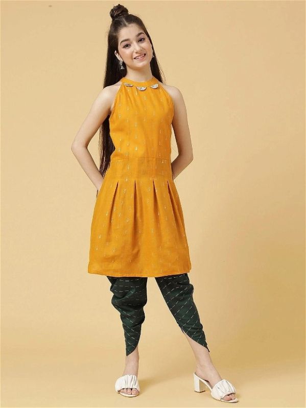 Party Wear Ladies Dhoti Pant Kurta Set