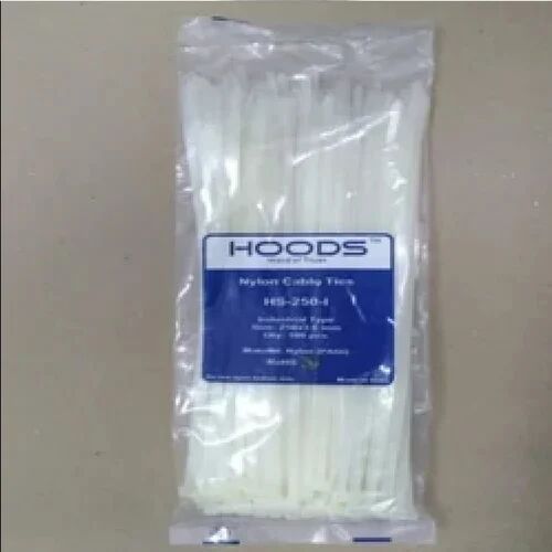 Hoods White Cable Ties