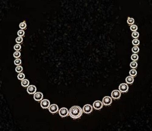 Nadhiya CZ Women Necklace