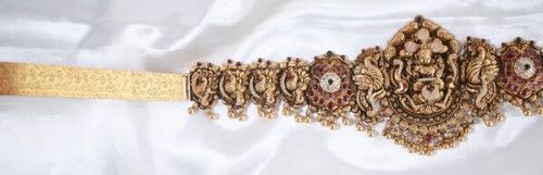 Nairiti Cz Vaddanam Waist Belts
