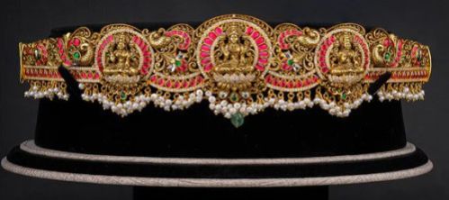 Trayi Kundan Vaddanam Waist Belts