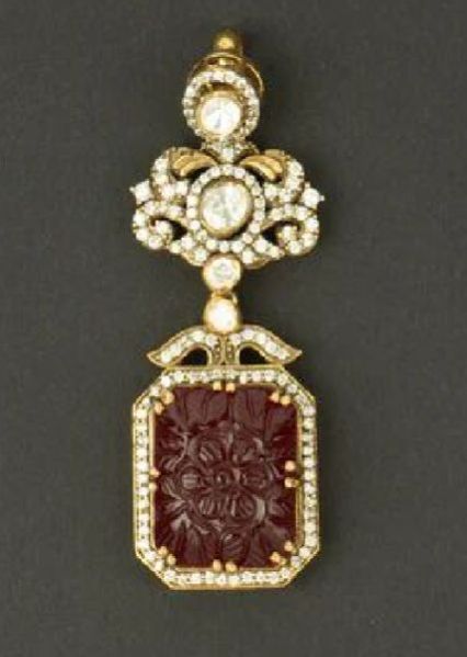 Vasudha Silver Pendant