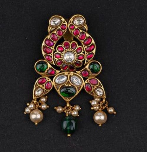 Zulika Silver Pendant