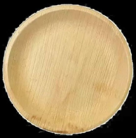 Areca Plain Round Plate