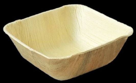 Areca Plain Square Shape Bowls