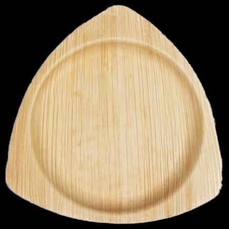 Areca Triangle Shaped Plate