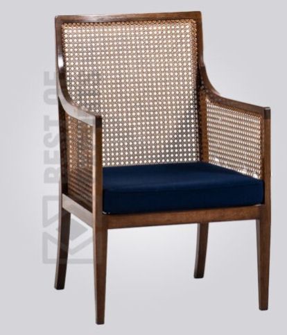 High Back Cane Restaurant Chair