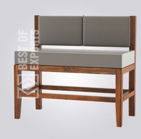 Wood Fabric Leso Bench Bar Booth Sofa