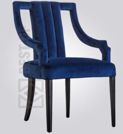 Modern Upholstered Plush Chair