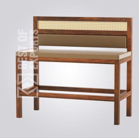 Wood Fabric Tom Bench Bar Booth Sofa