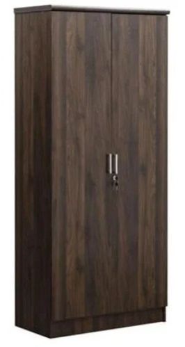 2 Door Wardrobe In Brown Finish For Home