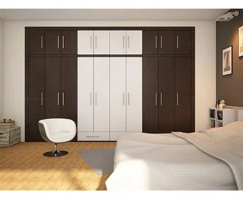 Engineered Wood Durable MDF Doors Wardrobe For Home