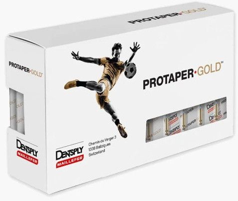 DENTSPLY PROTAPER GOLD ROTARY FILES 25MM