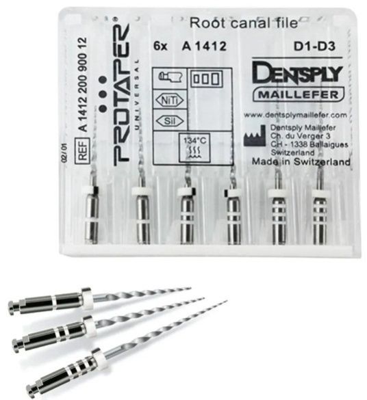 DENTSPLY PROTAPER UNIVERSAL RETREATMENT FILES