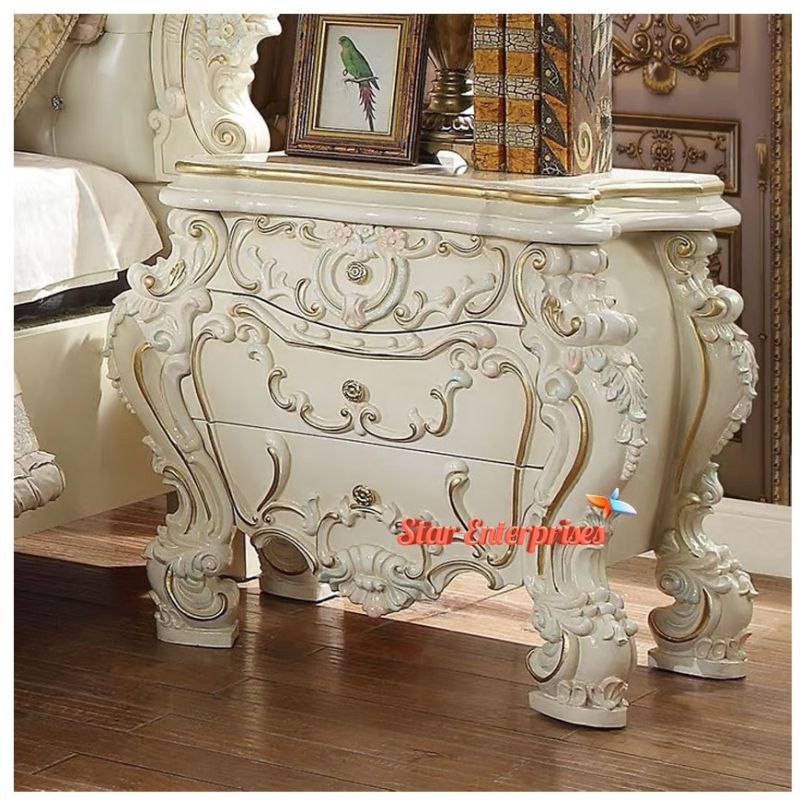 Antique Bed Side Table BDSD-013