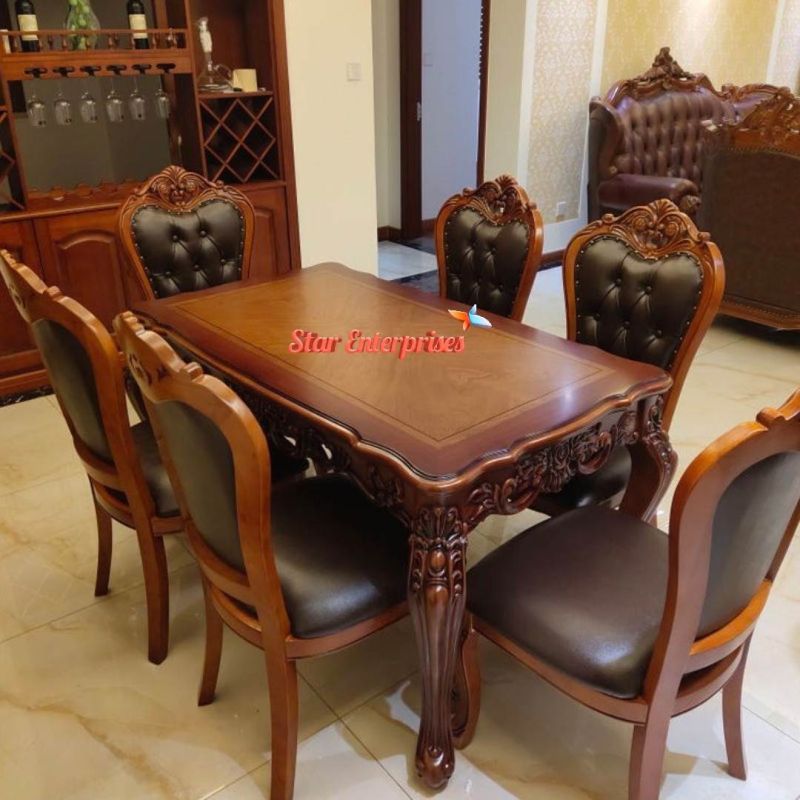 Retro Modern Dining Table Set DNG-067