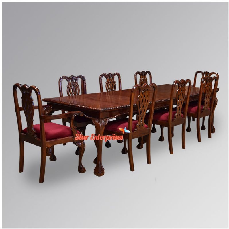 Solid Teak Wood Dining Table Set DNG-021