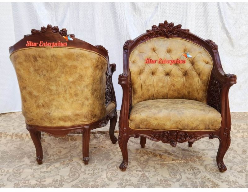 Carved Bedroom Chairs BDCH-041