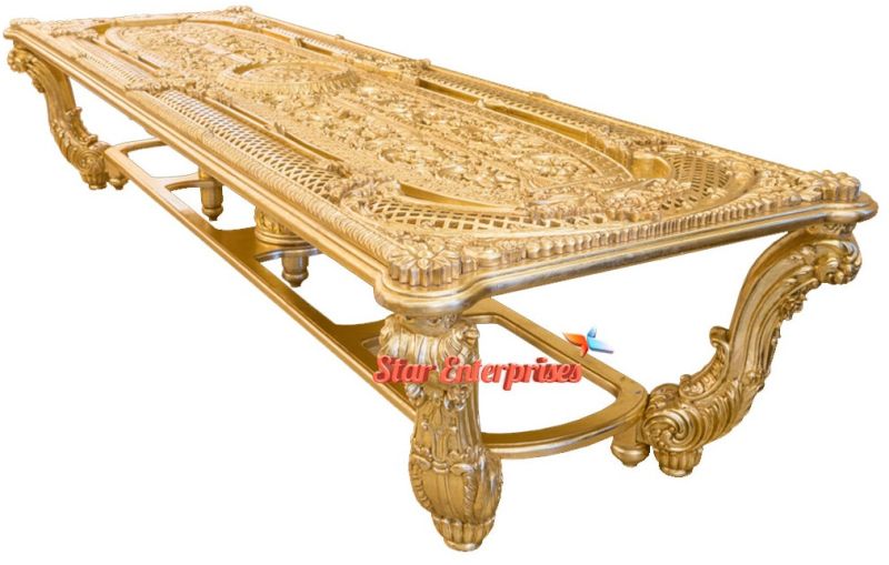 Maharaja Carved Dining Table Set DNG-011