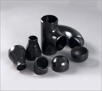 Carbon Steel Pipe Fittings, Color : Black