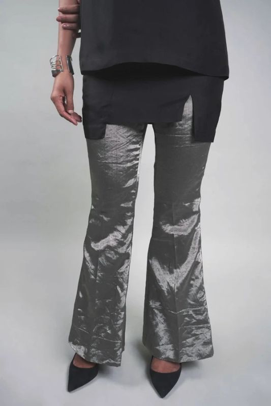 Cut Away Top &AMP;AMP; Bootcut Pants for Women