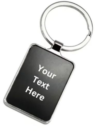 Custom Square Keychain