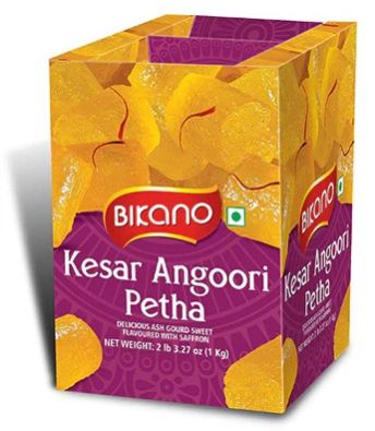 Bikano Kesar Angoori Petha, Packaging Size : 1kg