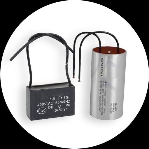 ELECTRIC FAN MOTOR CAPACITOR