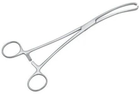 Polished RSC Stainless Steel Vulsellum Forceps, Weight : 10-20gm