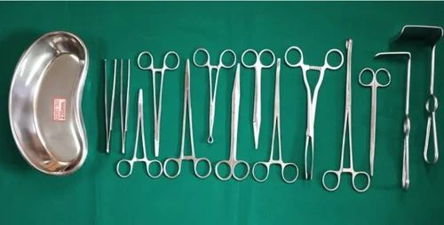 Polished RSC Steel Lscs Instrument Set, Color : Silver For Surgical Use