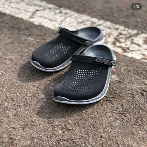 Rubber Crocs Literide Slippers 8inch, Packaging Type : Box