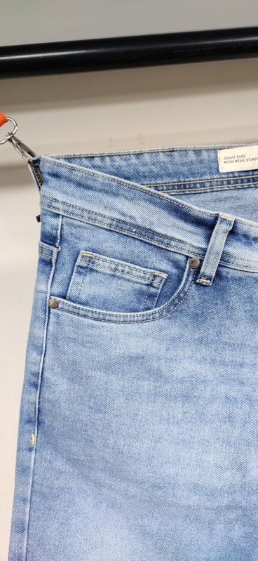 Light Blue Washed Jeans Mens