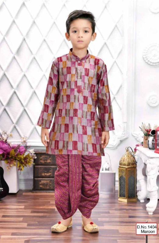 0-5 Years Boys Dhoti Kurta Set