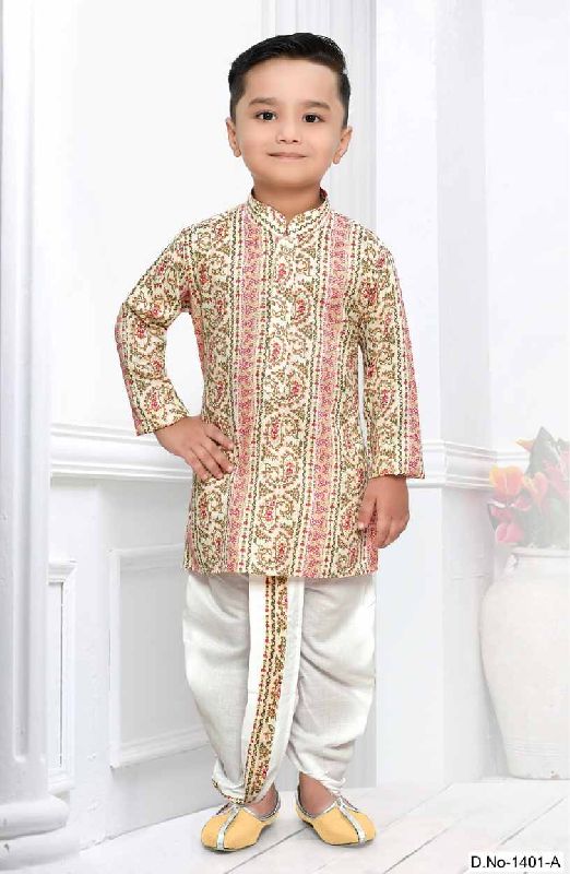 0-5 Years Boys Dhoti Kurta Set