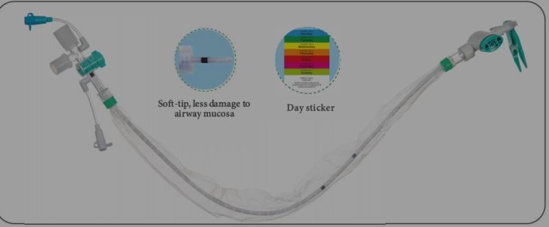 Closed Suction Catheter With Locking Valve Size 5fr To 14fr