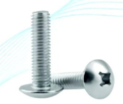 Stainless Steel Mushroom Head Screws, Color : Grey, Grade : SS304