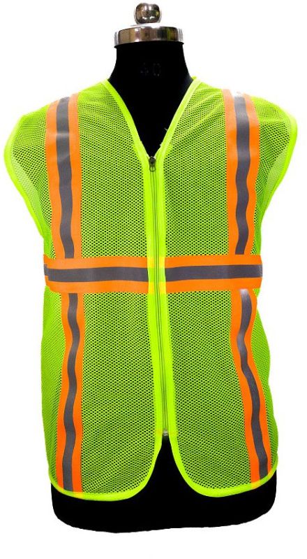 Dream Mesh FSPRO Customised Green Safety Jacket